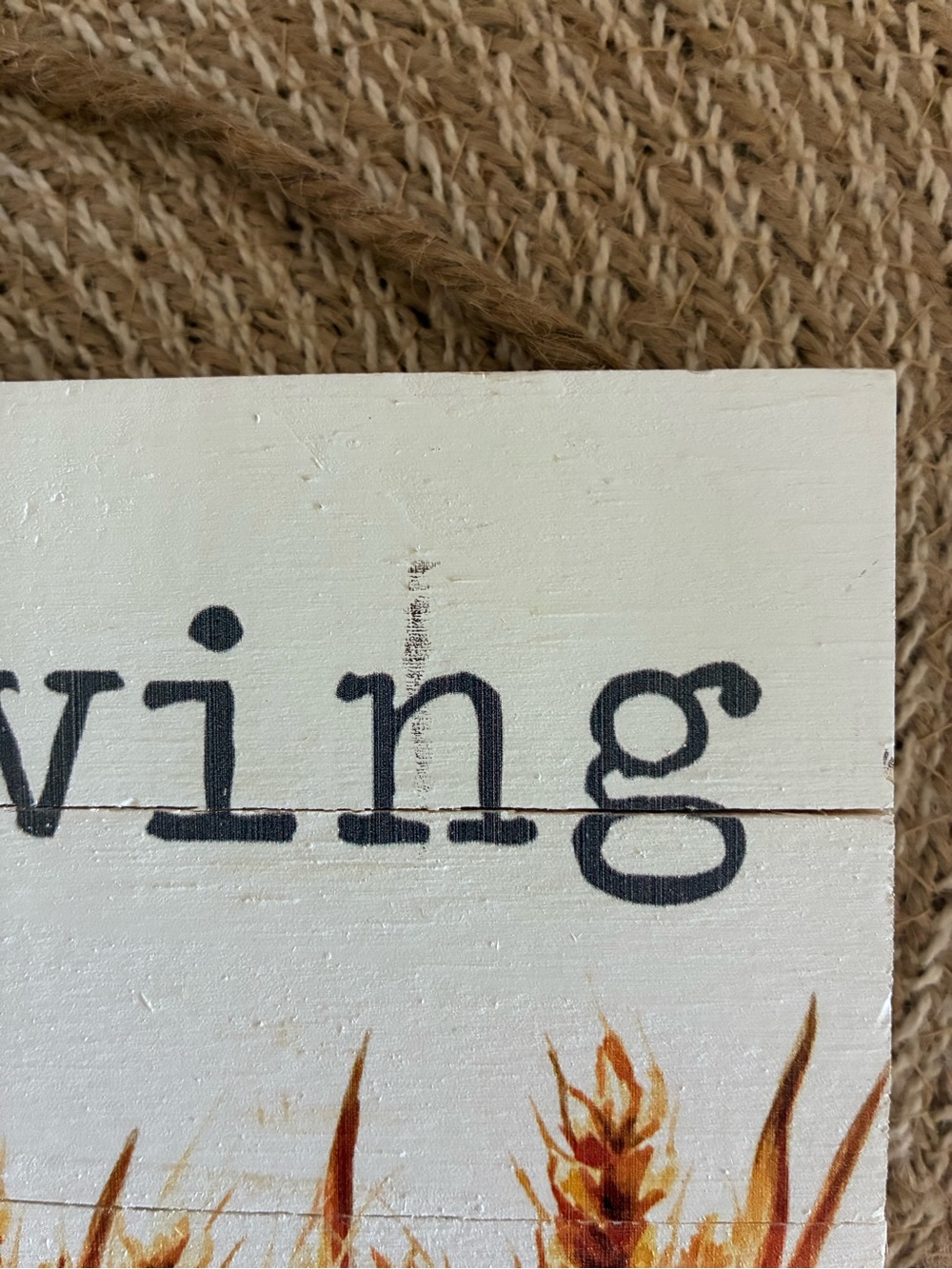 Farmhouse/Country Wood Plank Sign - Picture 5 of 6